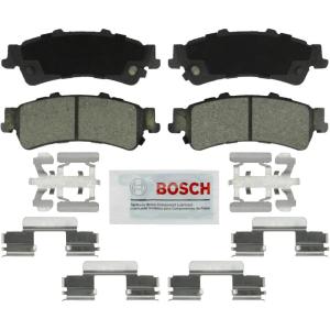 imageBOSCH BSD792 Severe Duty Disc Brake Pad Set  Compatible With Select Cadillac DeVille DTS Escalade Chevrolet Astro Silverado 1500 Suburban Tahoe GMC Safari Sierra 1500 Yukon XL  More REAR
