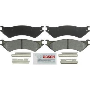 imageBOSCH BSD802 Severe Duty Disc Brake Pad Set  Compatible With Select Ford E250 E250 Econoline E350 Club Wagon E350 Econoline E350 Econoline Club Wagon E350 Super Duty REAR