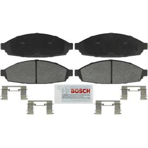 imageBOSCH BSD931 Severe Duty Disc Brake Pad Set  Compatible With Select Ford Crown Victoria Lincoln Town Car Mercury Grand Marquis Marauder FRONT