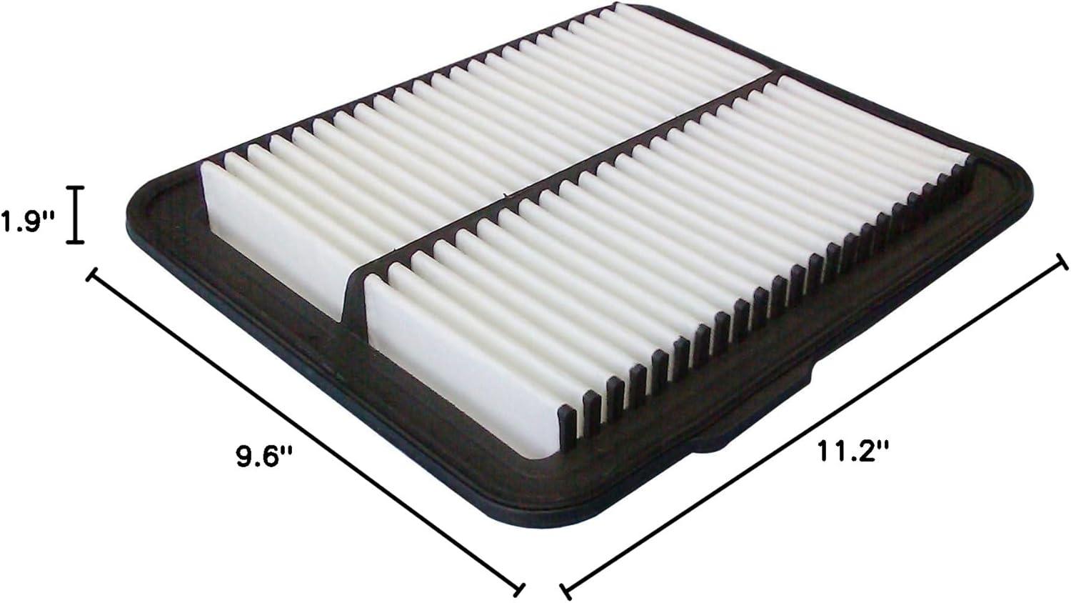 imageBOSCH 5333WS Workshop Engine Air Filter  Compatible With Select Buick Lucerne Cadillac CT6 DTS Chevrolet Equinox Malibu Pontiac G6 Torrent Saturn Aura Vue Suzuki XL75333WS