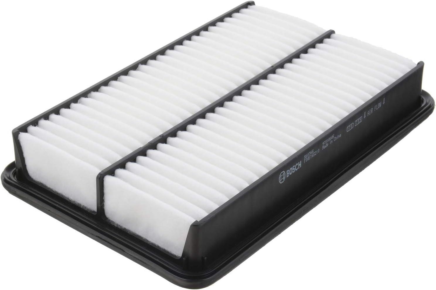 imageBOSCH 5607WS Workshop Engine Air Filter  Compatible with Select Mazda 3 3 Sport 6 CX55607WS Pack of 2