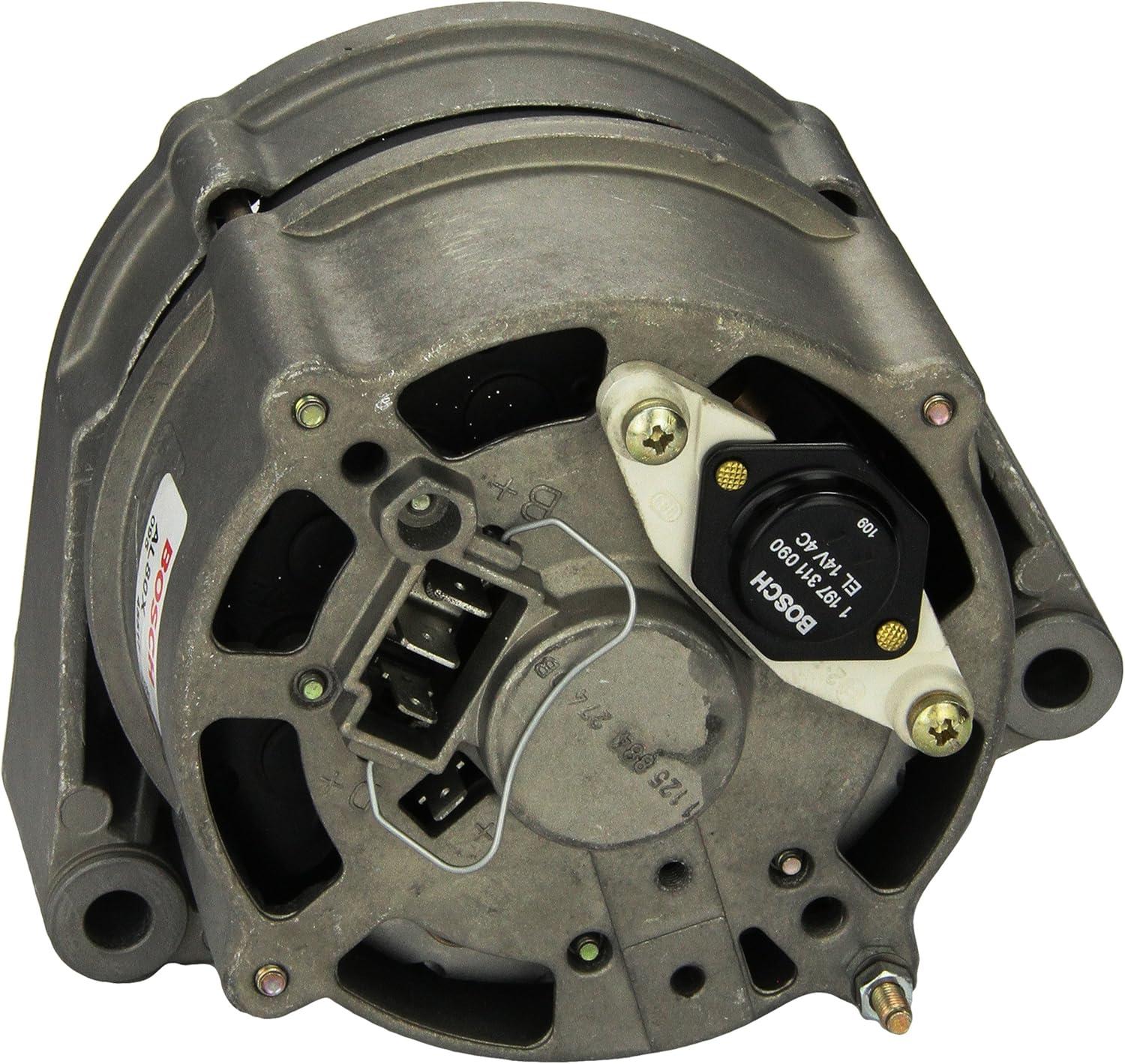 imageBosch AL80X Premium Remanufactured Alternator  Compatible With Select MercedesBenz 230 240D 280 280C 280CE 280E 280S 280SE 300CD 300D 300SD 300TD 450SE 450SEL 450SL 450SLC 55 Amp