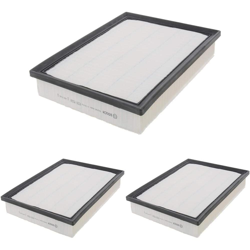 imageBOSCH 5427WS Workshop Engine Air Filter  Compatible with Select Lexus GX460 Toyota 4Runner FJ Cruiser5427WS Pack of 3