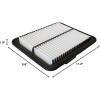 imageBOSCH 5333WS Workshop Engine Air Filter  Compatible With Select Buick Lucerne Cadillac CT6 DTS Chevrolet Equinox Malibu Pontiac G6 Torrent Saturn Aura Vue Suzuki XL75333WS