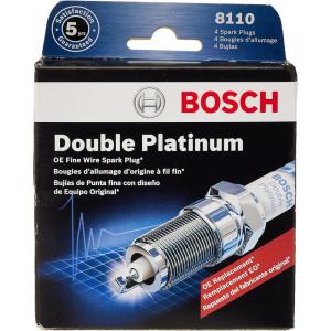 imageBOSCH 8110 OE Fine Wire Double Platinum Spark Plug  Pack of 4