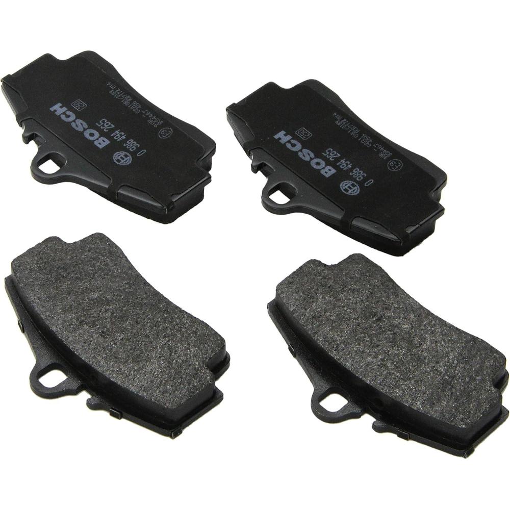 imageBOSCH 0986494265 EuroLine Disc Brake Pad Set  Compatible With Select Porsche 911 Boxster Cayman REAR