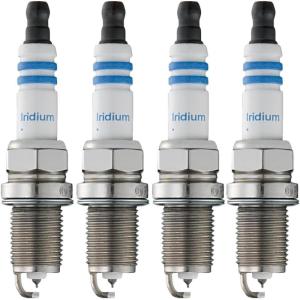 imageBOSCH 9602 OE Fine Wire Double Iridium Spark Plug  Pack of 4